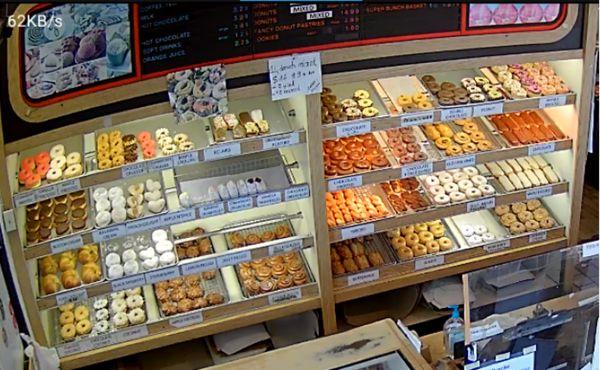 Donuts in our show cases.