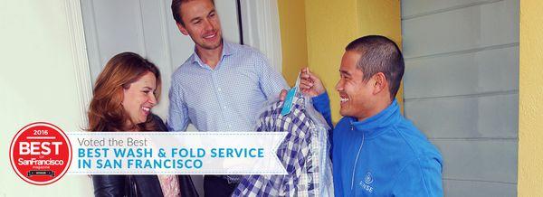 Voted Best Wash and Fold Service in San Francisco