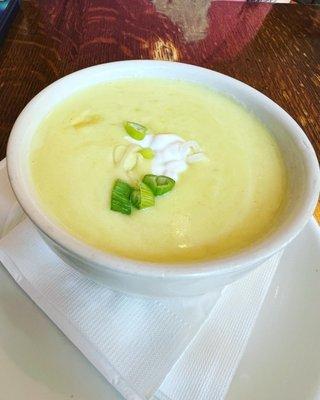 Potato and leek soup