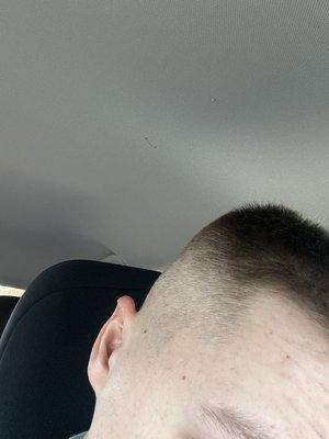 Asked for a low fade and to KEEP my hair on the sides.