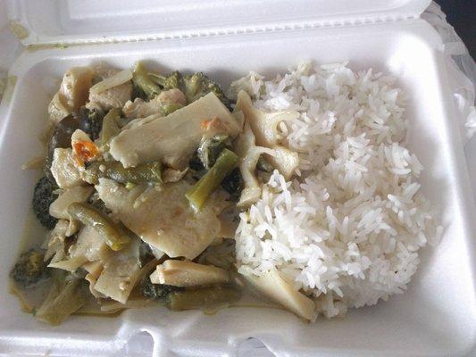 Chicken green Curry