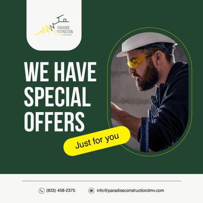 We have special offers custom made for you. Visit our website to see some of our amazing electrical services. 

Visit our website