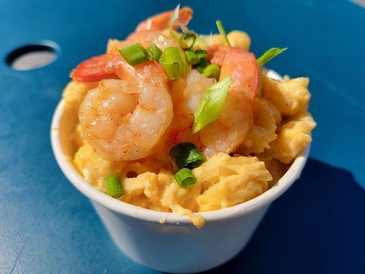 Mac & Cheese w/ Cajun Shrimp