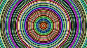 Spiral up. Resonance. Color frequencies.