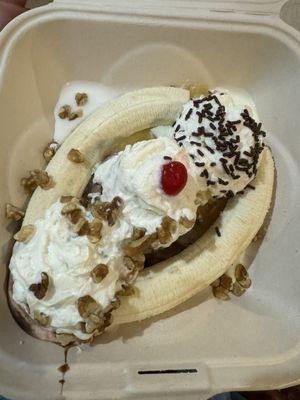 Retro Royal Banana Split