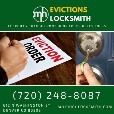 Evictions Locksmith Denver Colorado