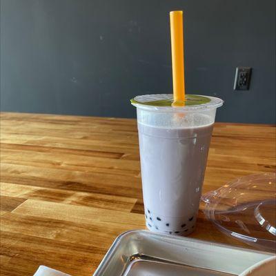 Taro bubble tea