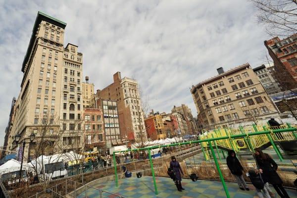 Our offices as viewed from Union Square