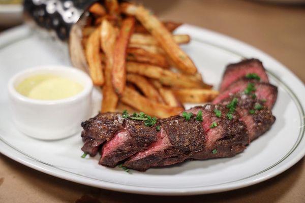 IG: @andrewloves_  Hanger Steak Frites