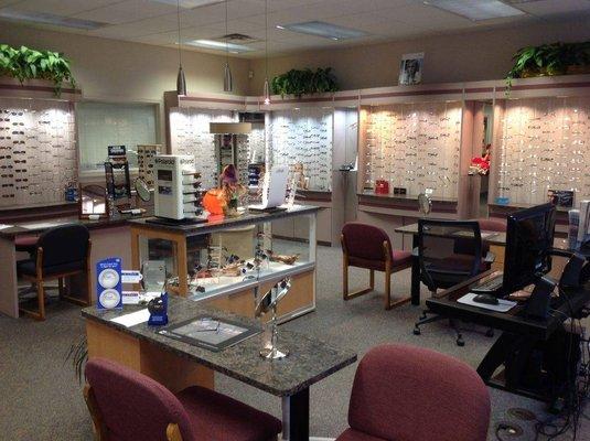 Optical Department at I Care Vision Associates