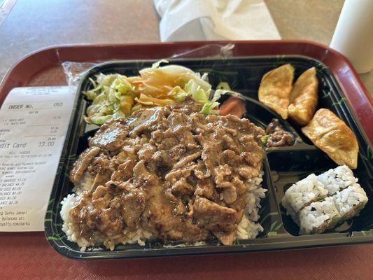 Beef Bento