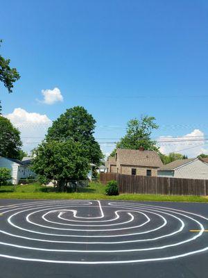 The Unity Labyrinth is always available for walking prayer/meditation.