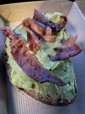 Bacon Avocado Toast