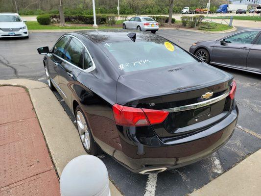 2019 Chevrolet Impala.  Very nice and a great deal!