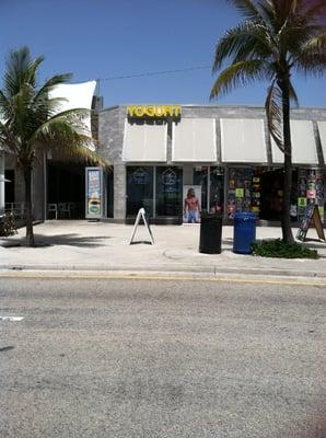 Storefront of Yogurt My Way