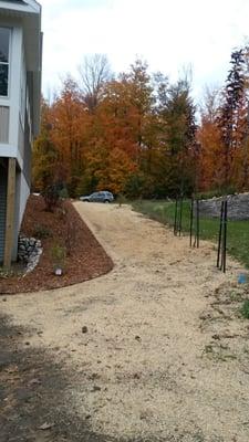 Beautiful landscaping done by Terry and crew at Barker Creek -  my neighbors are green with envy!