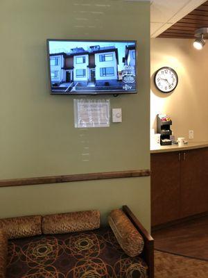 TV in Waiting room