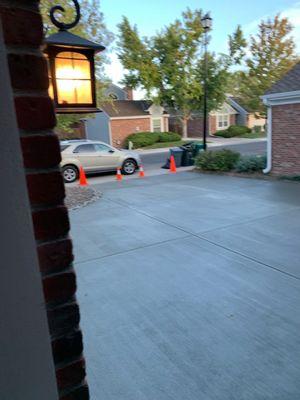 New driveway