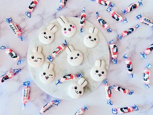 White Rabbit Macarons