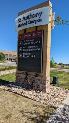 Bike to hospital