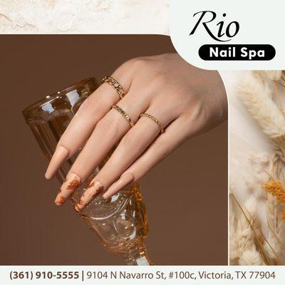 RIO Nail Spa is your go-to destination for fabulous nails. 
Let us add a touch of glam to your day!