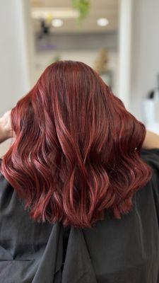 Red  hair color