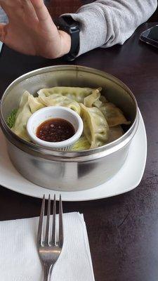 Steamed dumplings