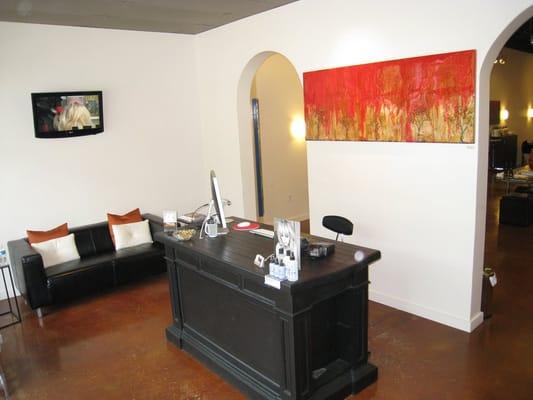 Reception Desk / Front Waiting Room