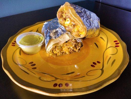 Asada Breakfast Burrito