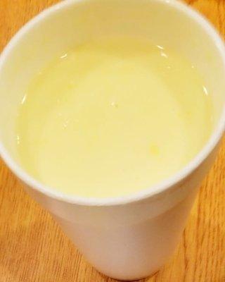 Atole de Elote - warm corn drink