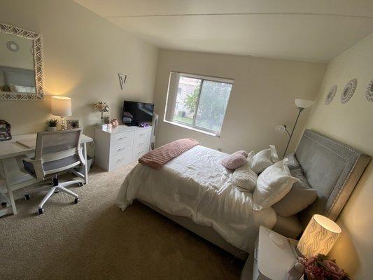 1 of the Bedrooms in 3 bed 2 bath floor plan (The Wallace)