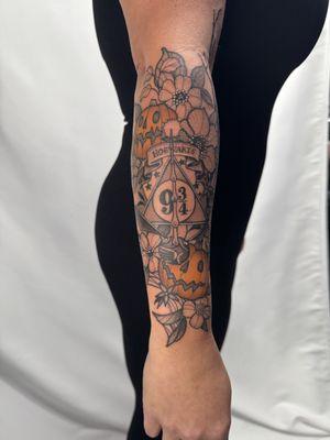 Harry Potter Tattoo Sleeve