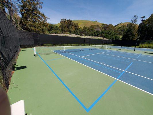 Pickleball courts