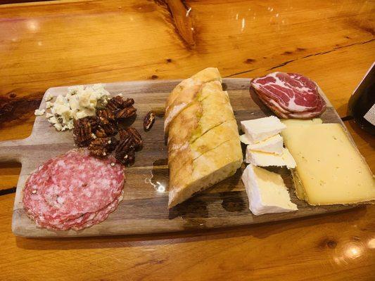 Charcuterie and cheese