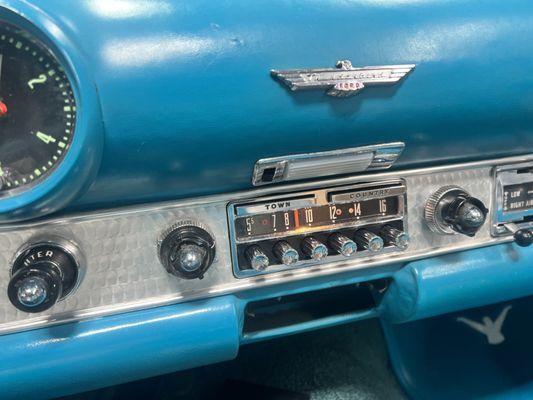 Scott installed an updated original radio on my 1956 Ford Thunderbird. He did a great job and was very reasonable. Highly recommend!