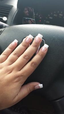 Fill and french tips