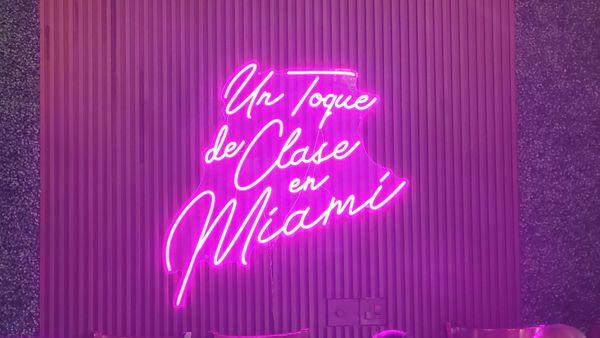 "A touch of class in Miami"