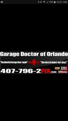 Garage Doctor of Orlando 407-796-2349