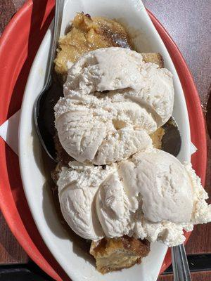 Bread pudding.  Yummy!!!!!