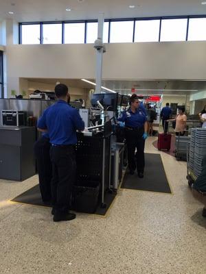 TSA Checkpoint D1 - Boston Logan International Airport