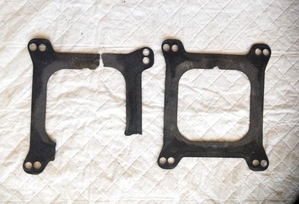 used carburetor gaskets, also not complete