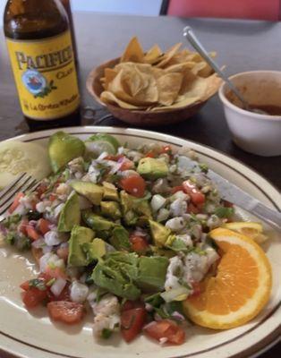 Shrimp ceviche