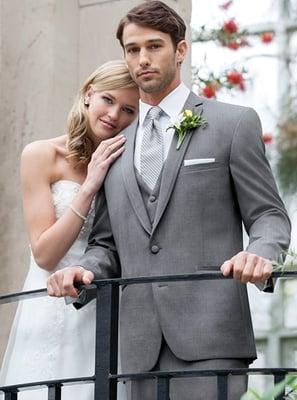 Aspen Slim Fit Grey Tuxedo