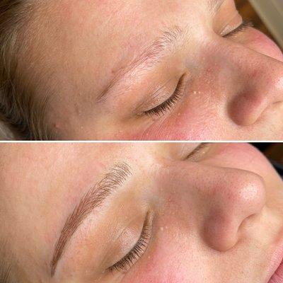 Microbladed brows!