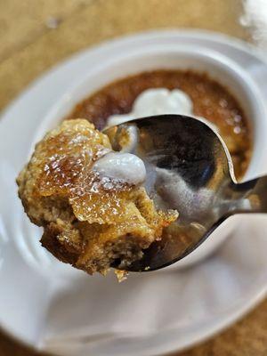 The Mapple Bourbon Pumpkin Creme Brule dessert.