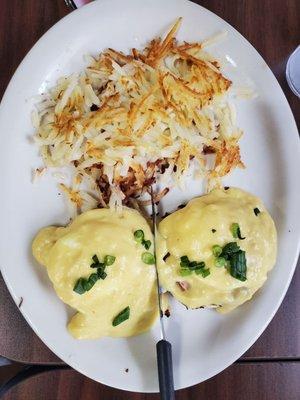 Classic Eggs Benedict were fantastic