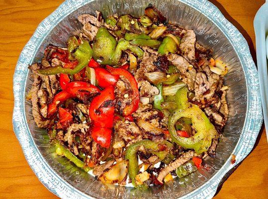 Steak Fajitas