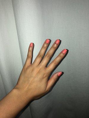 Gel manicure