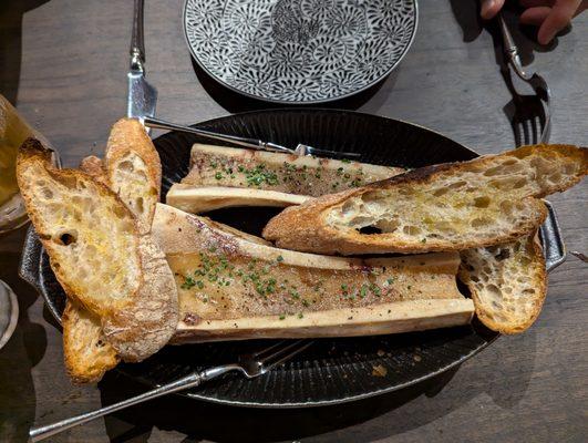 roasted bone marrow