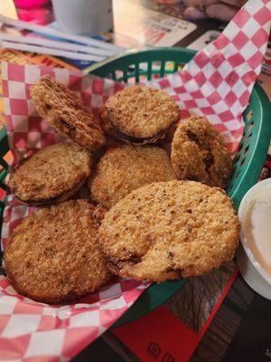 Green fried tomatoes